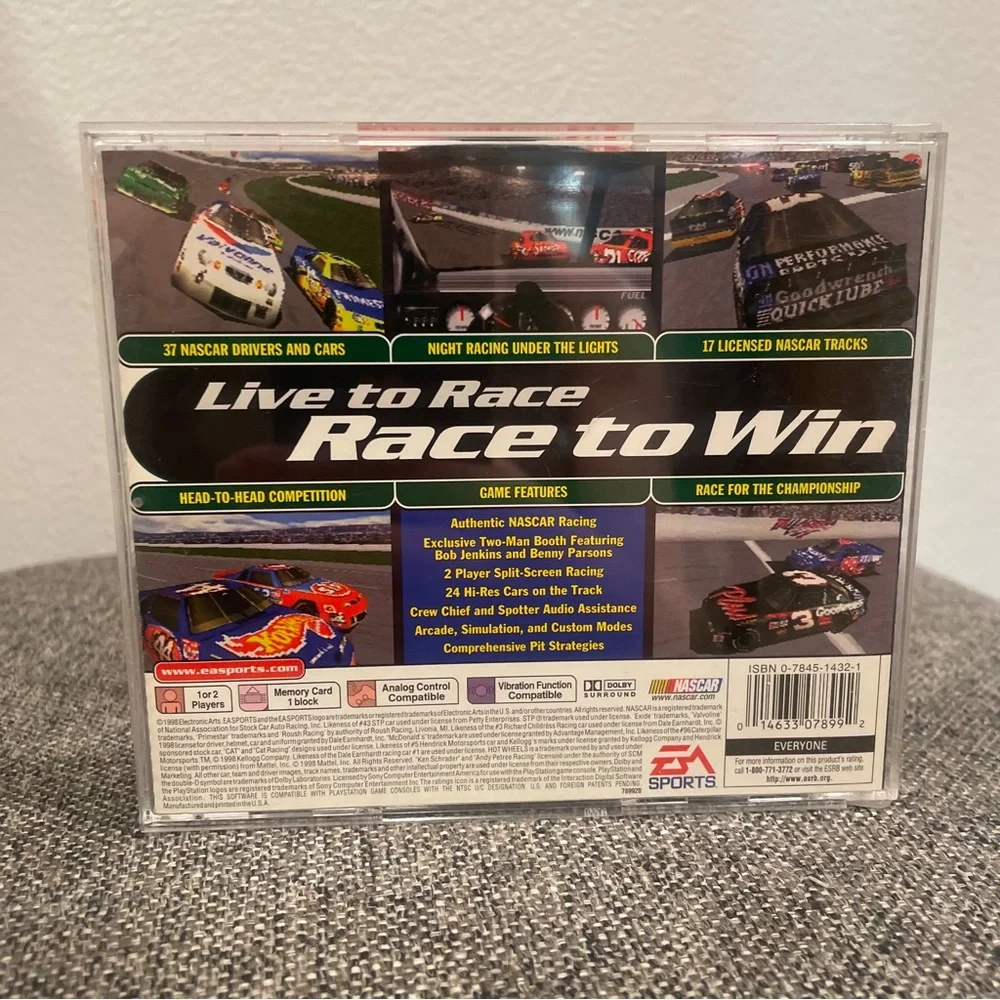 Sony PlayStation PS1 NASCAR 99 -
